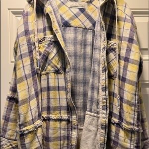 Free People Plaid Shacket